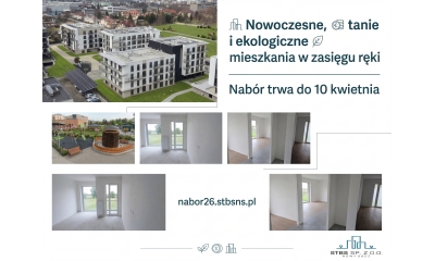 Nowoczesne mieszkanie na wynajem w zasięgu ręki: Rusza nabór wniosków